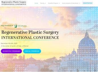 “3rd Regenerative Plastic Surgery International Conference”, a Roma dal 4 al 6 dicembre