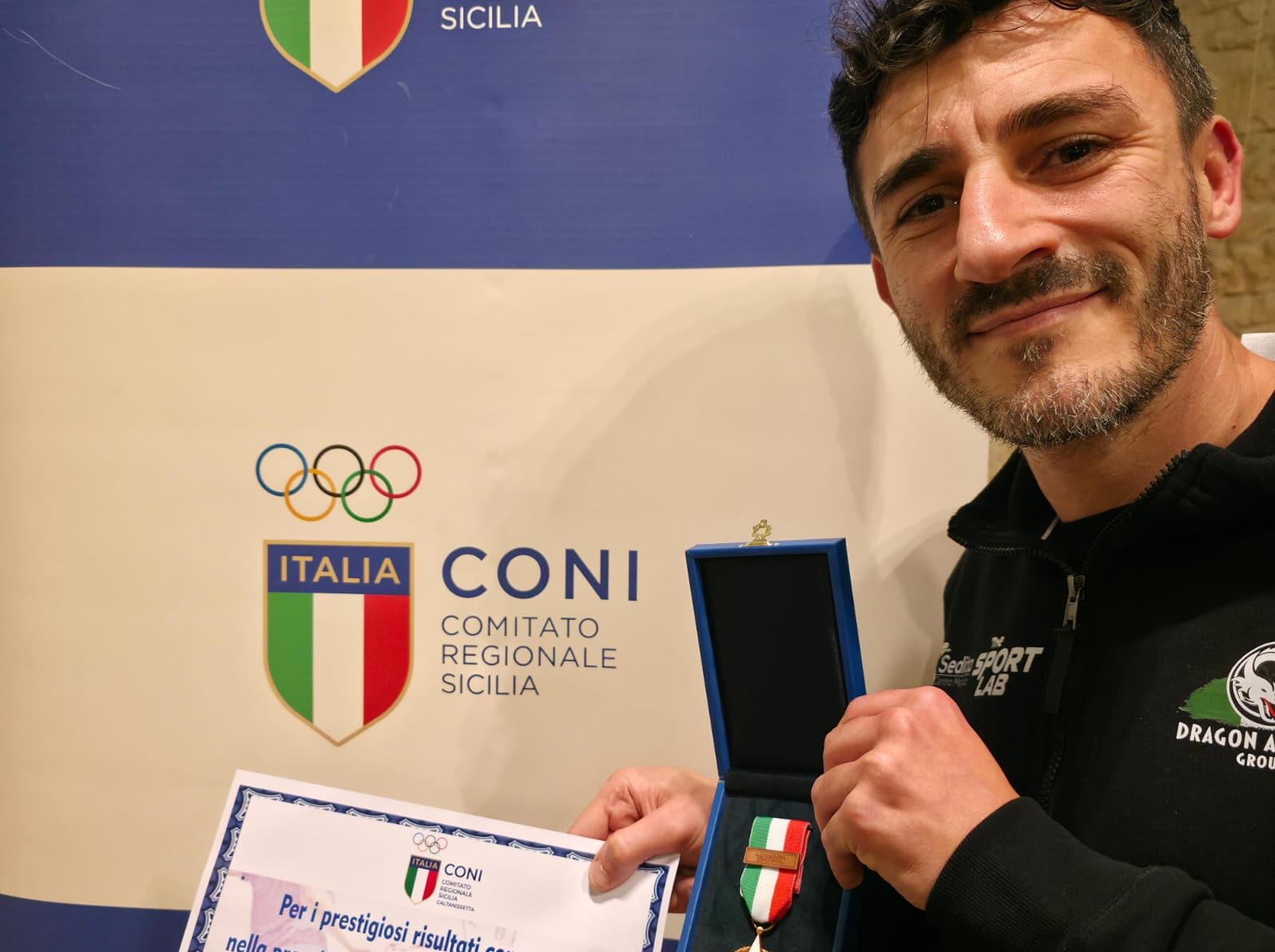 Caltanissetta, l’A.s.d Dragon Academy Group premiata dal CONI: quando lo sport diventa comunità