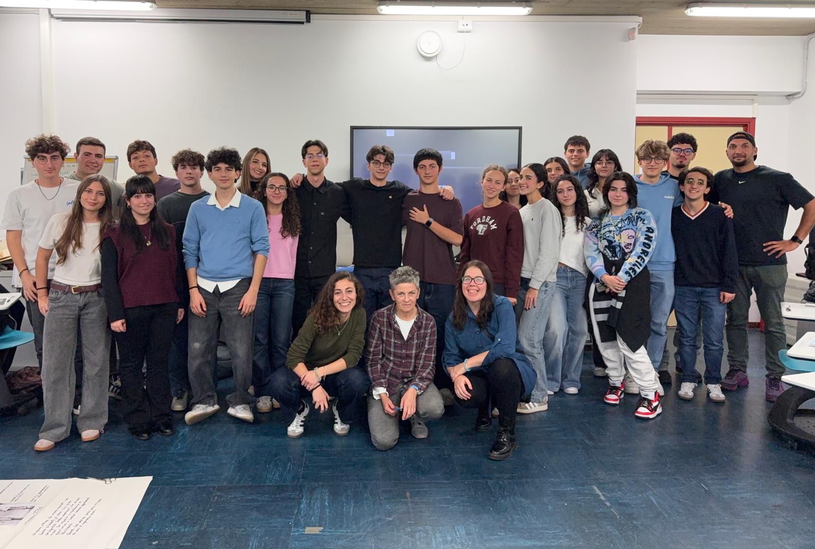 A Catania, 8 studenti del Volta in formazione per diventare guide della mostra itinerante “Anne Frank, una Storia Attuale” che a febbraio sarà a Caltanissetta