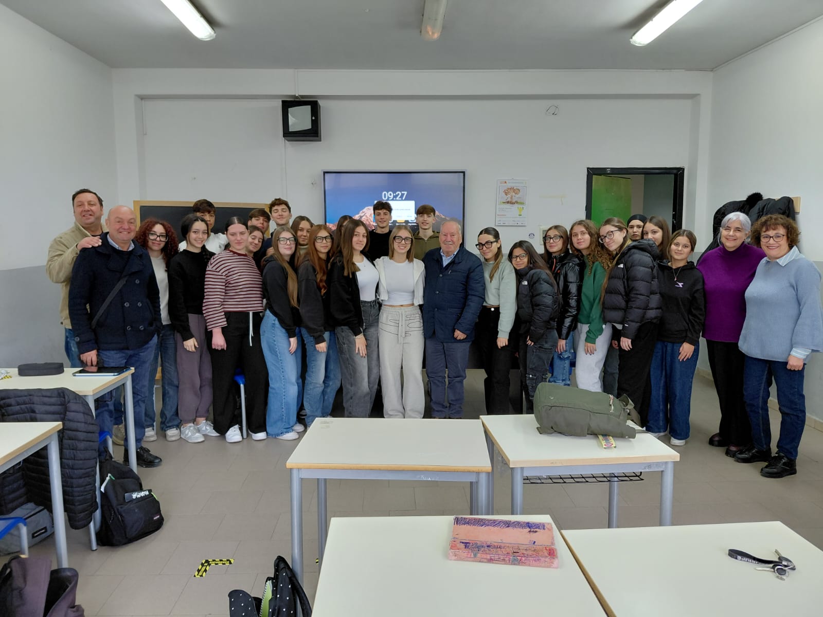 Caltanissetta. La Memoria dello Zolfo: la 3^ C del Liceo Scientifico “Volta” incontra la storia di un minatore