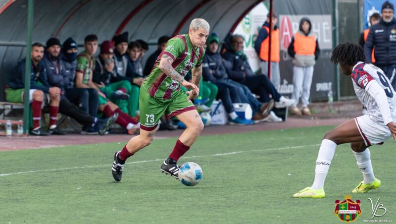 Sconfitta per la Sancataldese 2-1 sul campo della Vigor Lamezia: non bastano la rete di Romano e una buona prestazione