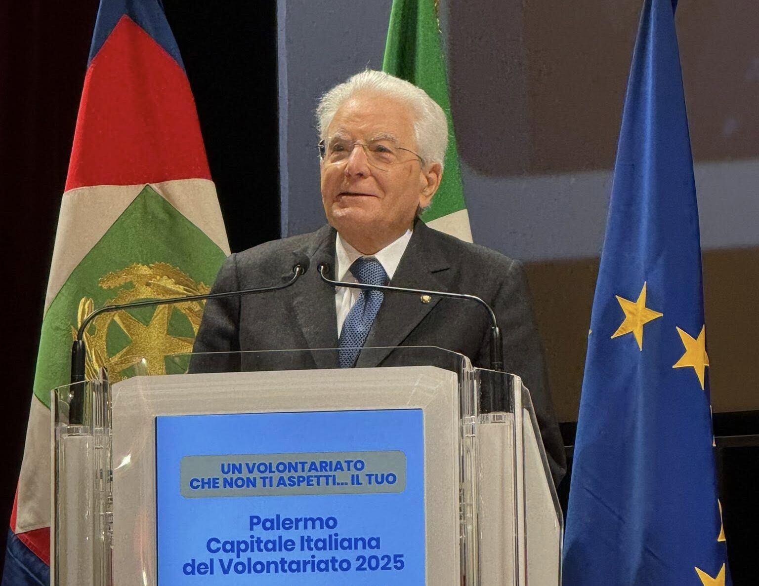 Mattarella: “I volontari sono veri e propri patrioti”