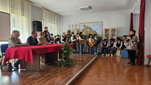 Mussomeli, al “L.Da Vinci” di Mussomeli, la visita del dott. Marcello Giovanni Li Vigni, Dirigente dell’Ambito territoriale di Caltanissetta ed Enna