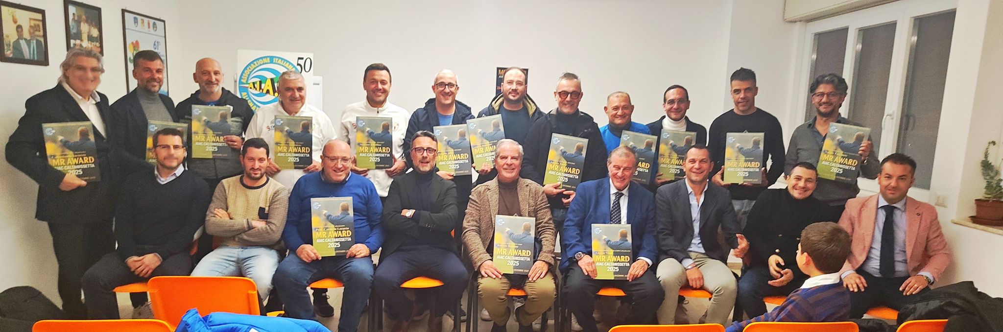 Mr Awards Aiac 2025: premiati a Caltanissetta i migliori allenatori dell’anno nel segno della passione e dell’etica calcistica