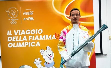 Riesi. I fratelli riesini Mauro e Salvatore Giambusso tedofori per le Olimpiadi Milano Cortina 2026