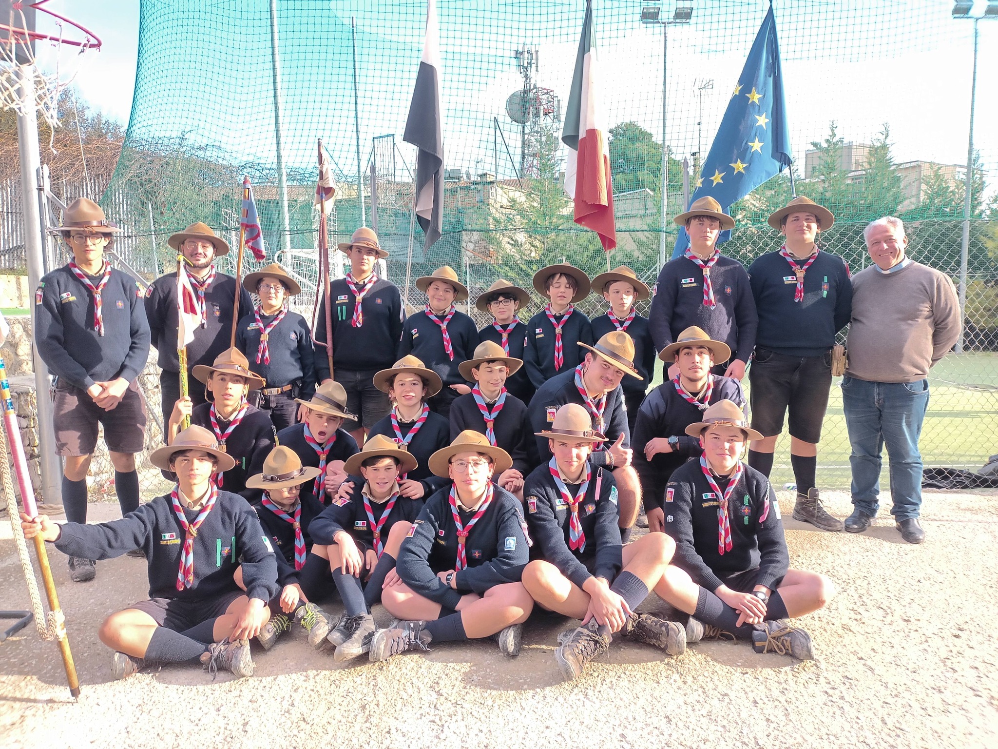 Mussomeli, Gruppo scout palermitano ospite della Parrocchia Cristo Re
