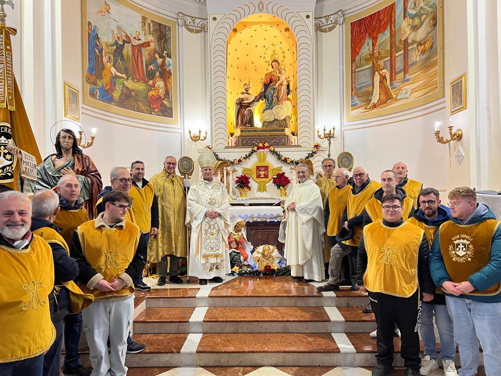 Mussomeli, Comunità parrocchiale carmelitana in festa