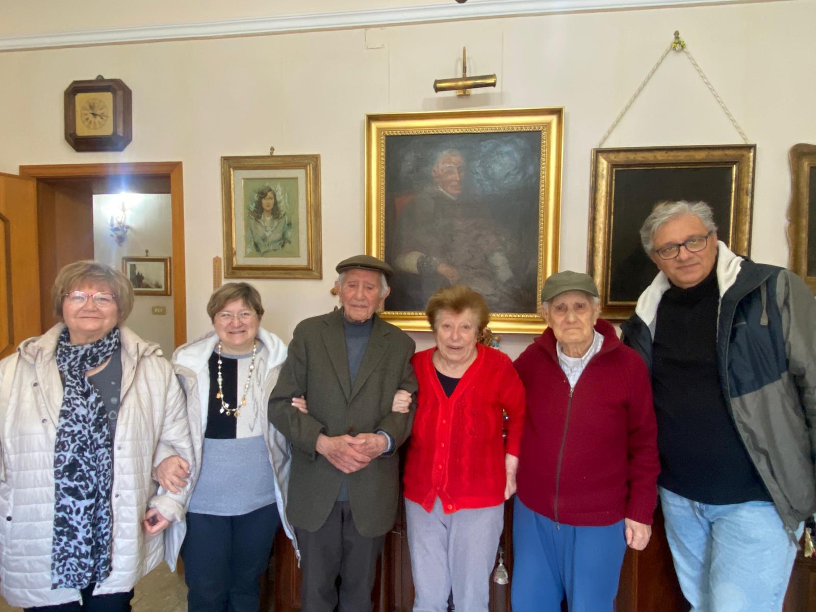 Riesi. Memorabile incontro degli storici riesini Giuseppe Testa e Salvatore Mirisola