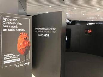 Adr, Jago: “Nella mia opera a Fiumicino il battito che ci collega tutti”