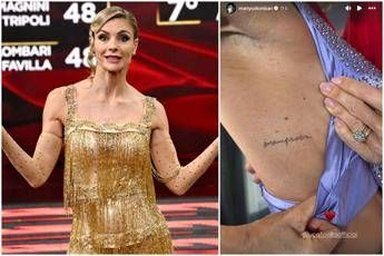 Colombari e un nuovo tatuaggio per Ballando: “Rimarrà per sempre”