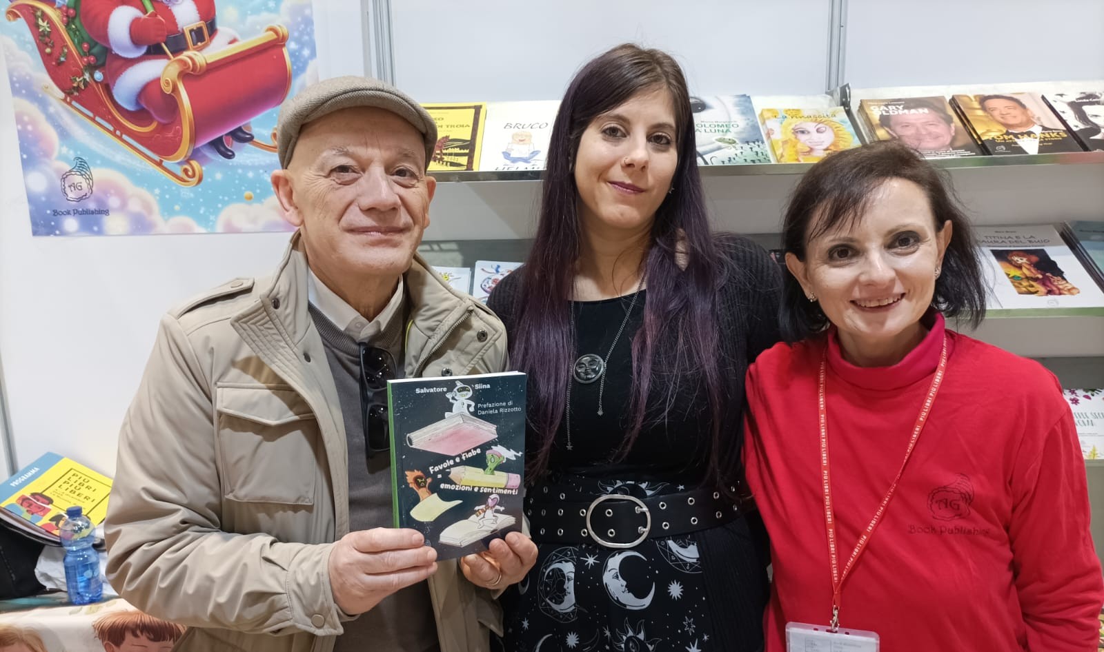 Caltanissetta. Alla fiera “Più Libri, più Liberi” di Roma presentato il libro “Favole e Fiabe = Emozioni e Sentimenti” di Salvatore Siina del “M. L. King”