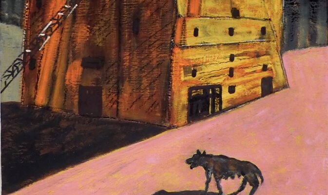 “La Lupa e la Torre: elegia di Roma Imperiale”, il nuovo dipinto del nisseno Francesco Guadagnuolo