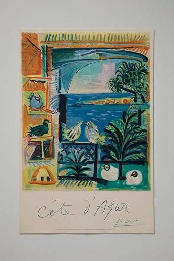 I poster di Picasso per la prima volta in Italia