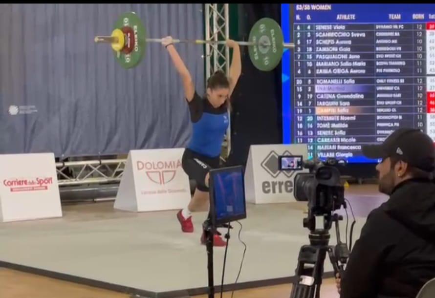 Pesistica, bronzo tricolore per la nissena Sofia Campisi: Caltanissetta applaude il suo nuovo talento