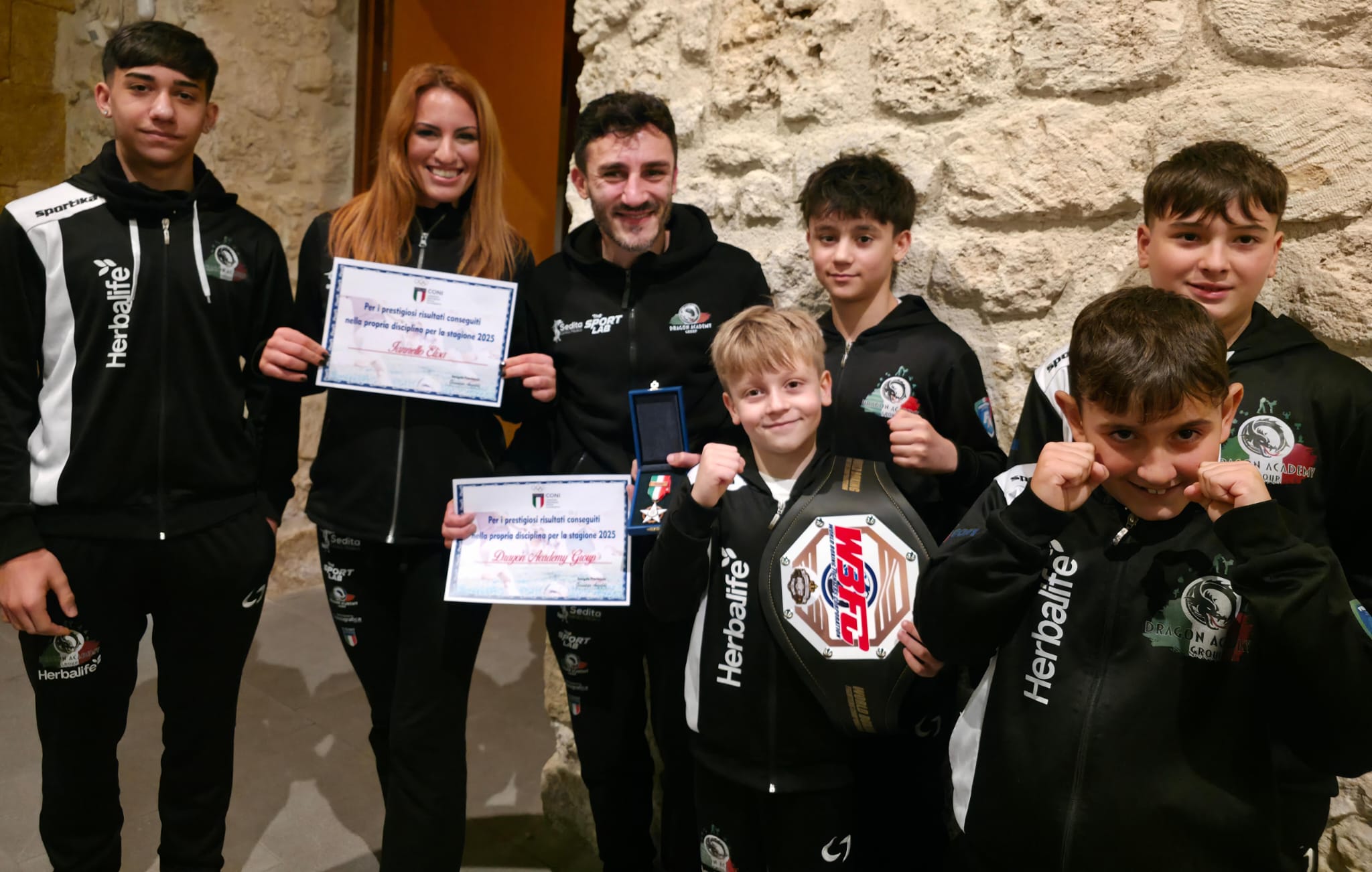 L’A.S.D. Dragon Academy Group premiata dal CONI: quando lo sport diventa comunità