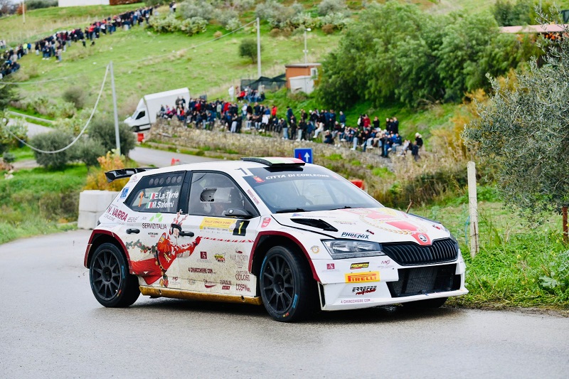Automobilismo, al Rally Conca d’Oro dominano Emanuele La Torre e Marcus Salemi