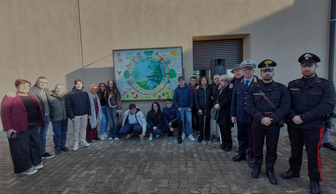 A Gangi realizzato dal consiglio comunale dei ragazzi un murale dedicato alla salvaguardia dell’ambiente