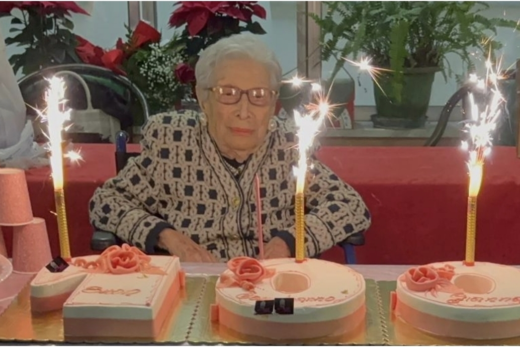 Caltanissetta, una festa per i 100 anni di “zia Gianna”: tra affetti familiari e gli auguri della città