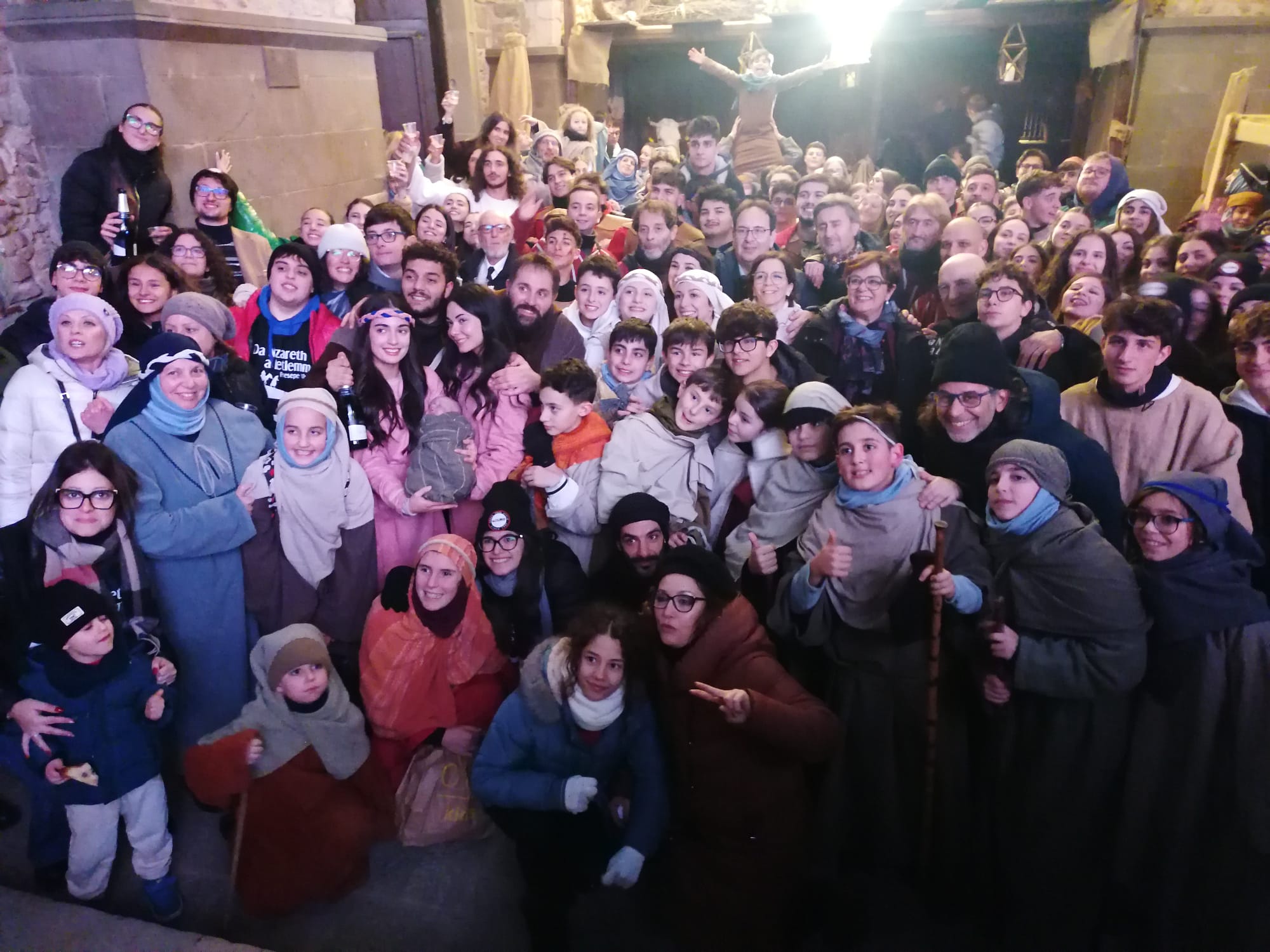 A Gangi successo per la quindicesima edizione del presepe vivente “Da Nazareth a Betlemme”