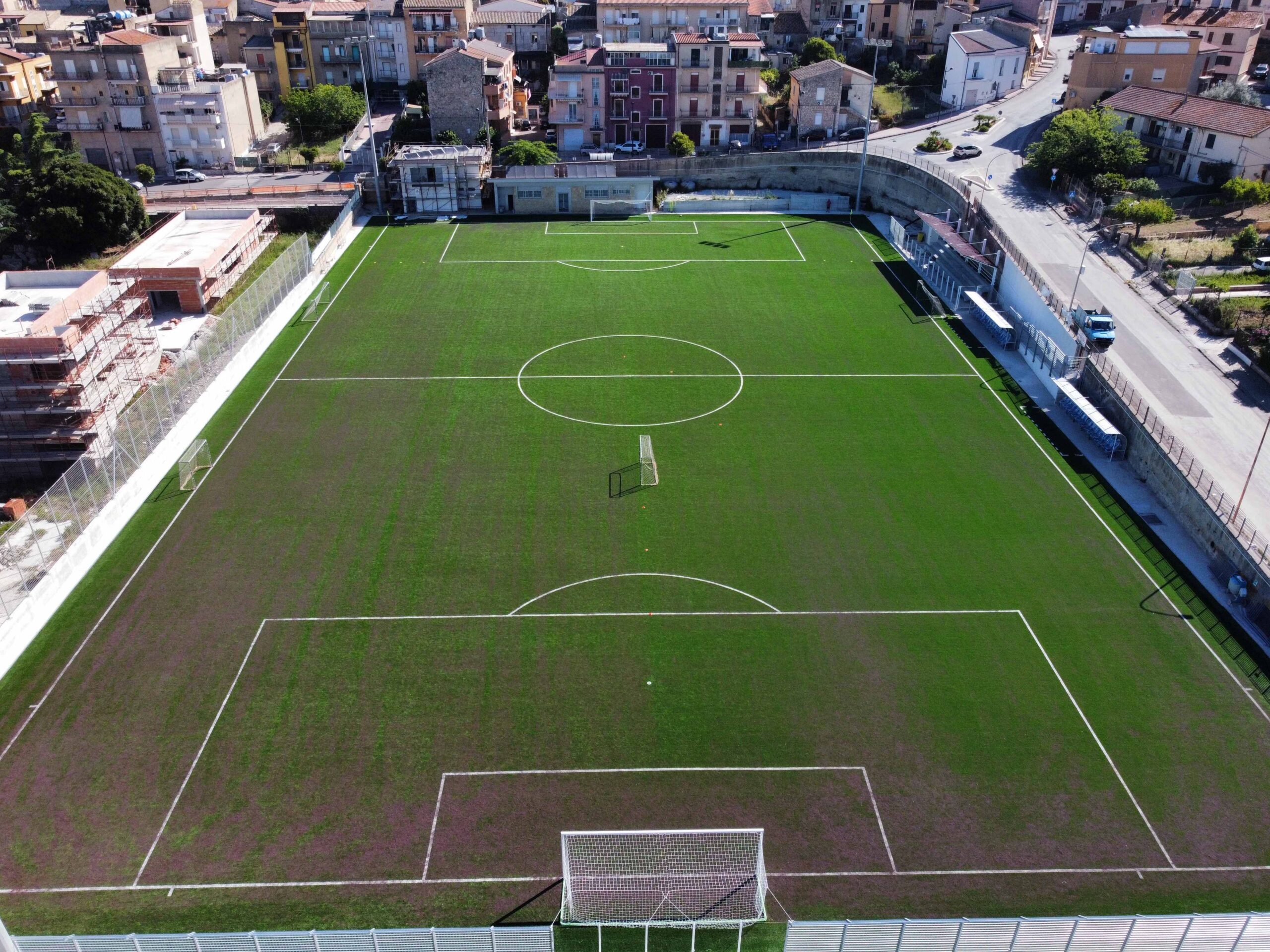 Serradifalco. Perizia di variante per la sostituzione della tribuna sud dello stadio comunale “Antonio Alaimo”