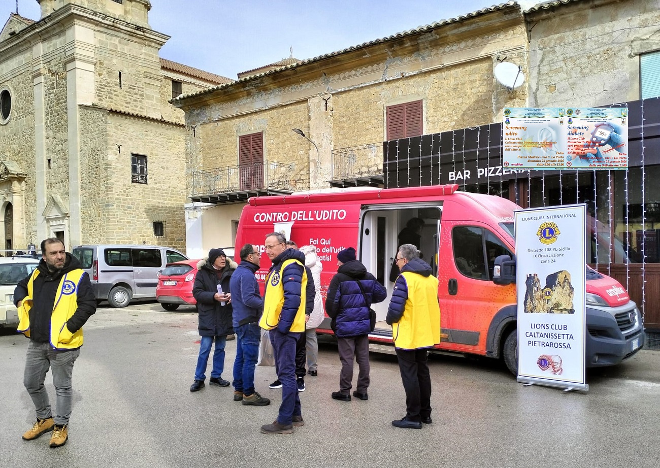 Promossi a Delia dal Lions Club Caltanissetta Pietrarossa screening uditivi e del diabete