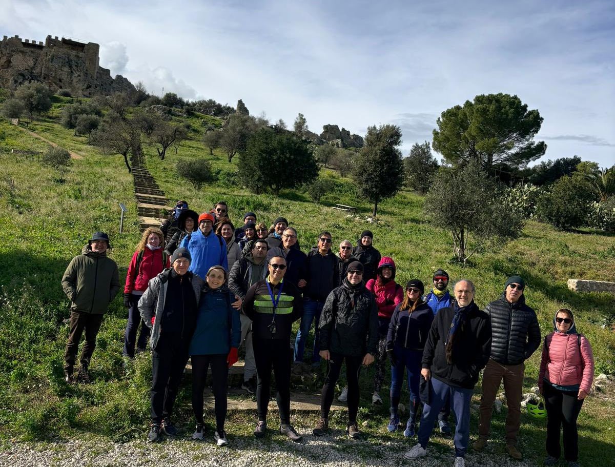 Delia ha ospitato 30 ciclisti di Legambiente Caltanissetta con un tour cittadino tra le bellezze del paese