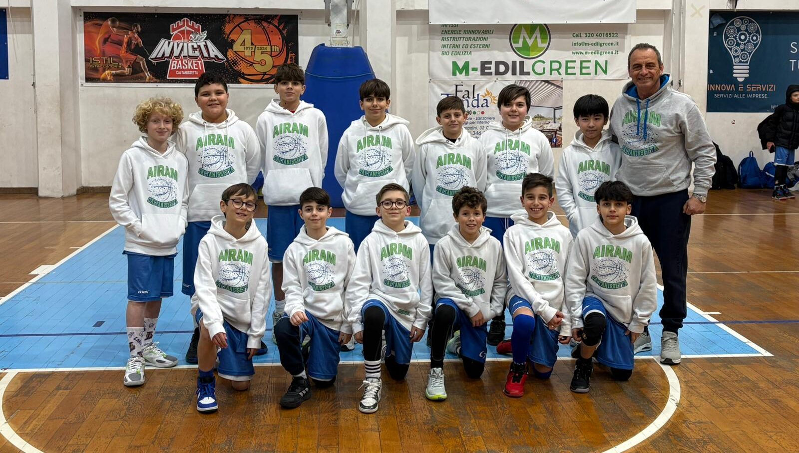 Caltanissetta, doppia vittoria per l’Airam nei derby Esordienti e Under 13