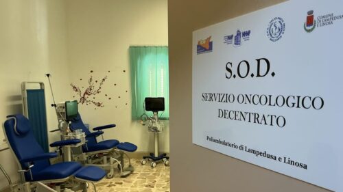 Operativo l’ambulatorio del Servizio Oncologico Decentrato di Lampedusa