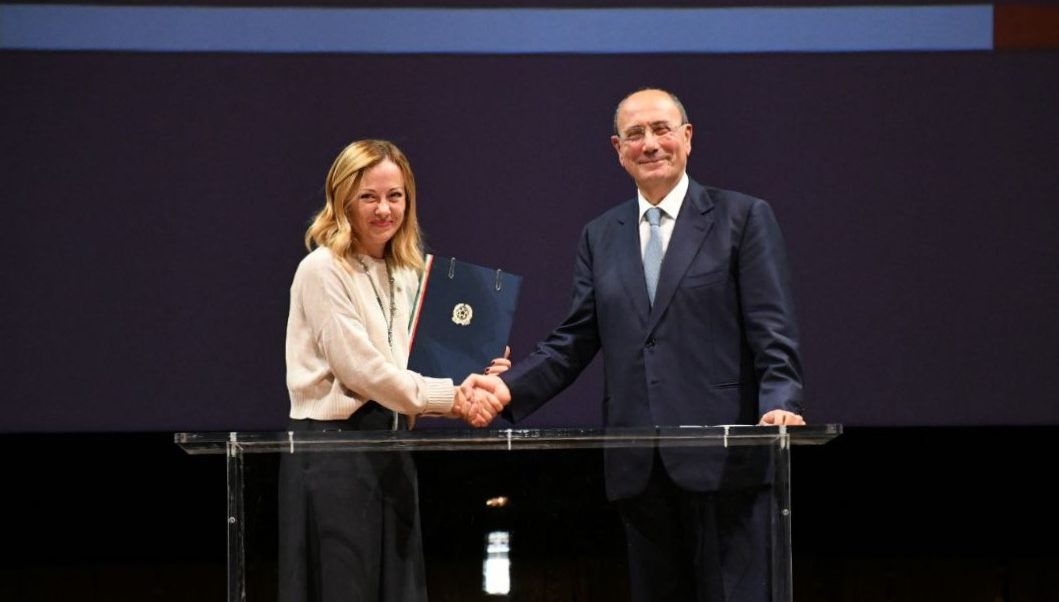 Ciclone Harry, Schifani a Catania con Meloni: «Regione e Stato insieme per affrontare l’emergenza»