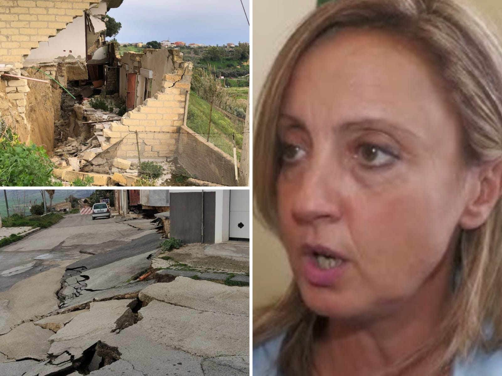 Frana a Niscemi, interrogazione della Petitto: “Non  episodio isolato ma emergenza rischio idrogeologico”