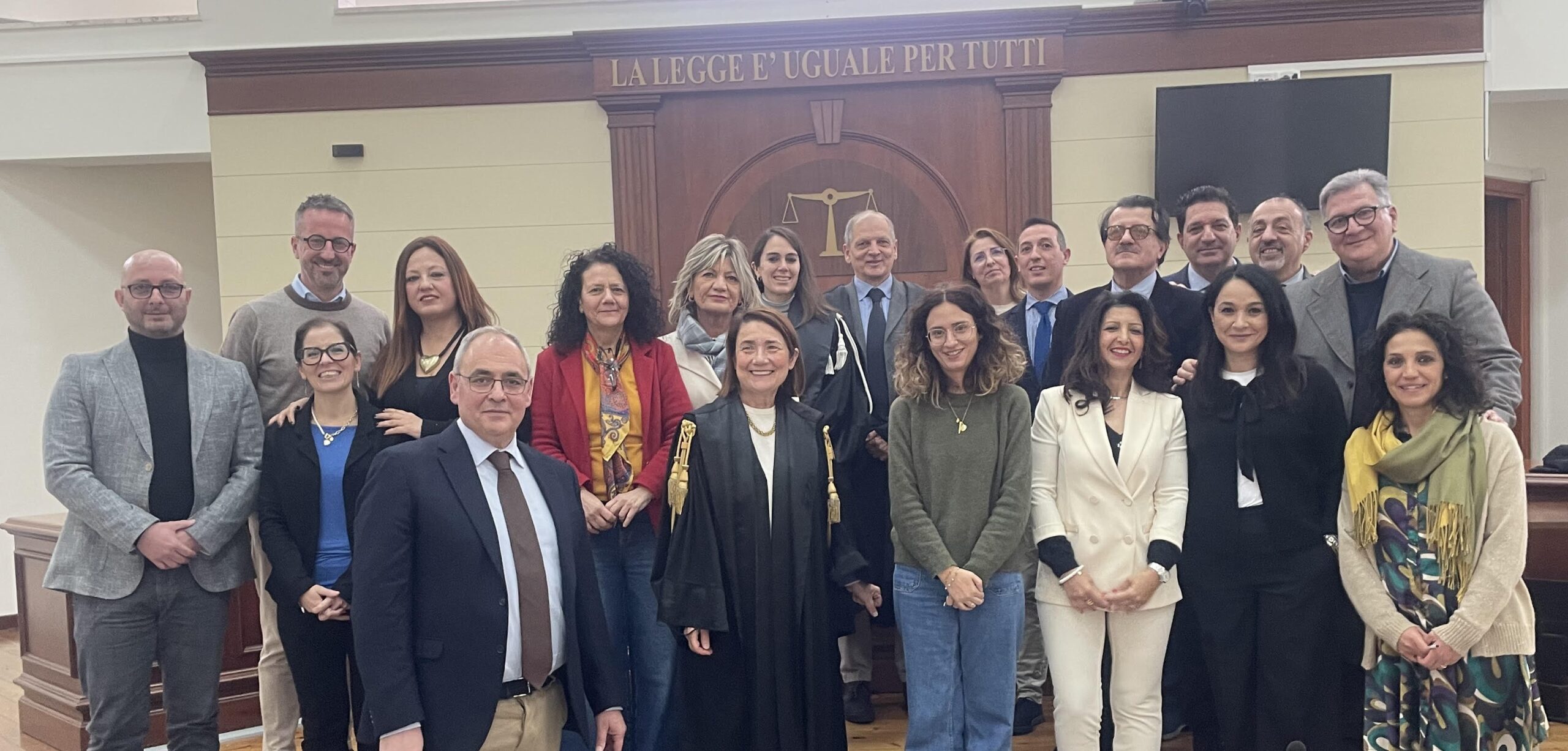 Caltanissetta. Sedici giudici onorari immessi in possesso delle loro funzioni presso il Tribunale per i Minorenni