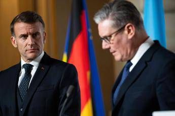 Ucraina, Europa manderà soldati: sì di Francia e Regno Unito, Germania ci pensa