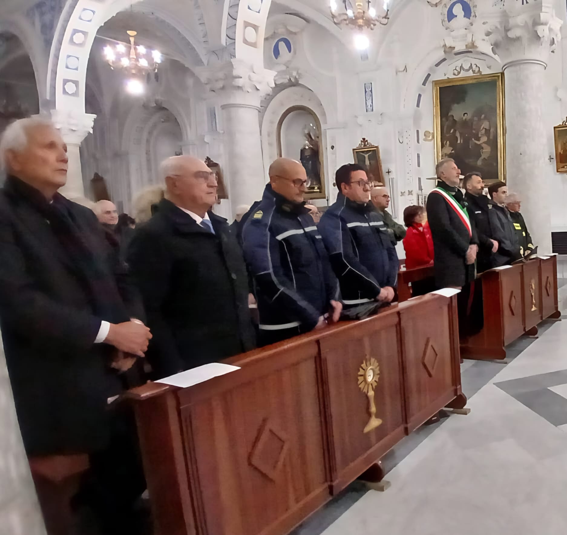 Mussomeli, il Corpo dei Vigili Urbani festeggia il Santo Protettore S.Sebastiano