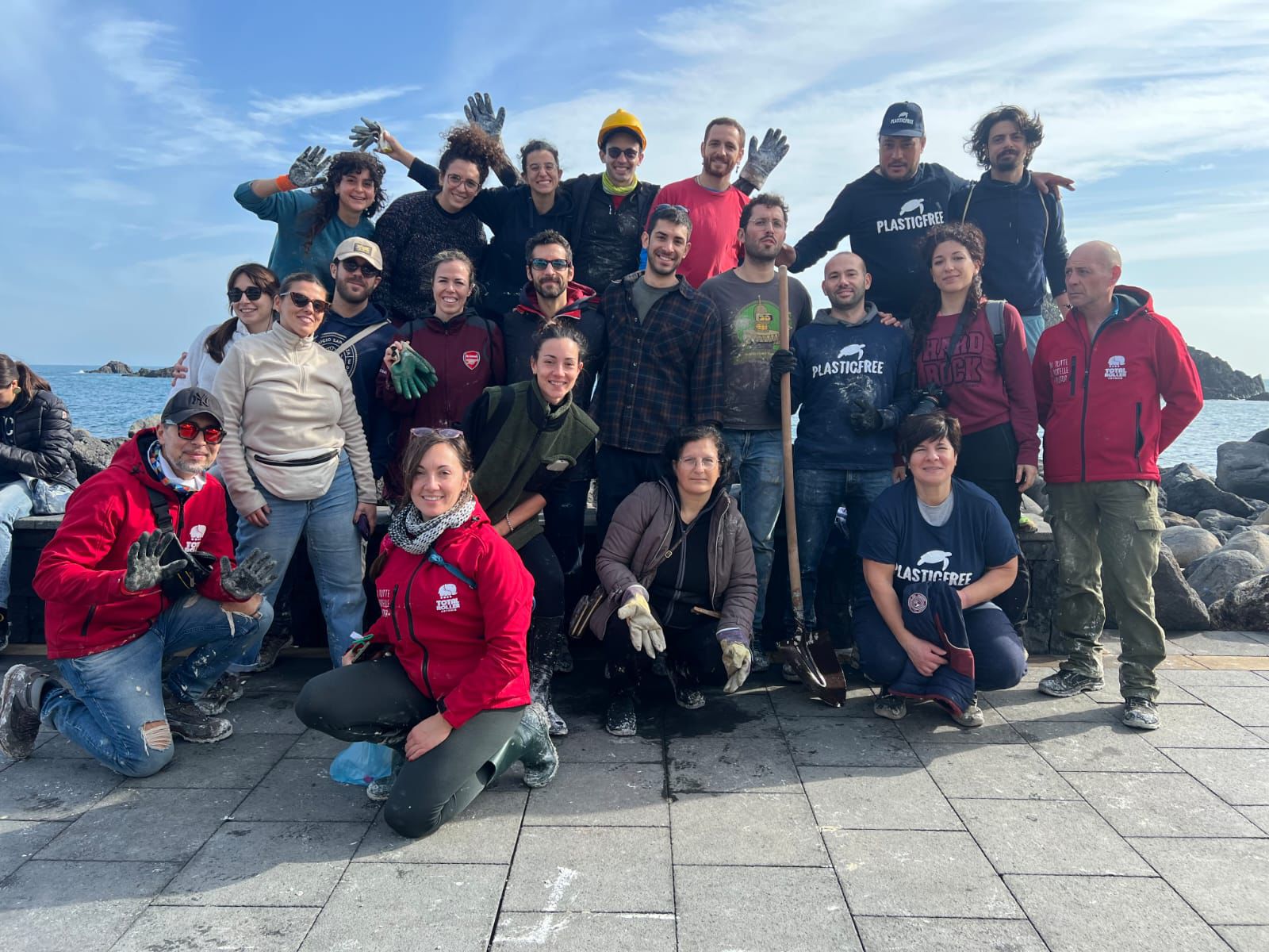 Ciclone Harry: Volontari Plastic Free Onlus in azione al fianco dei territori colpiti