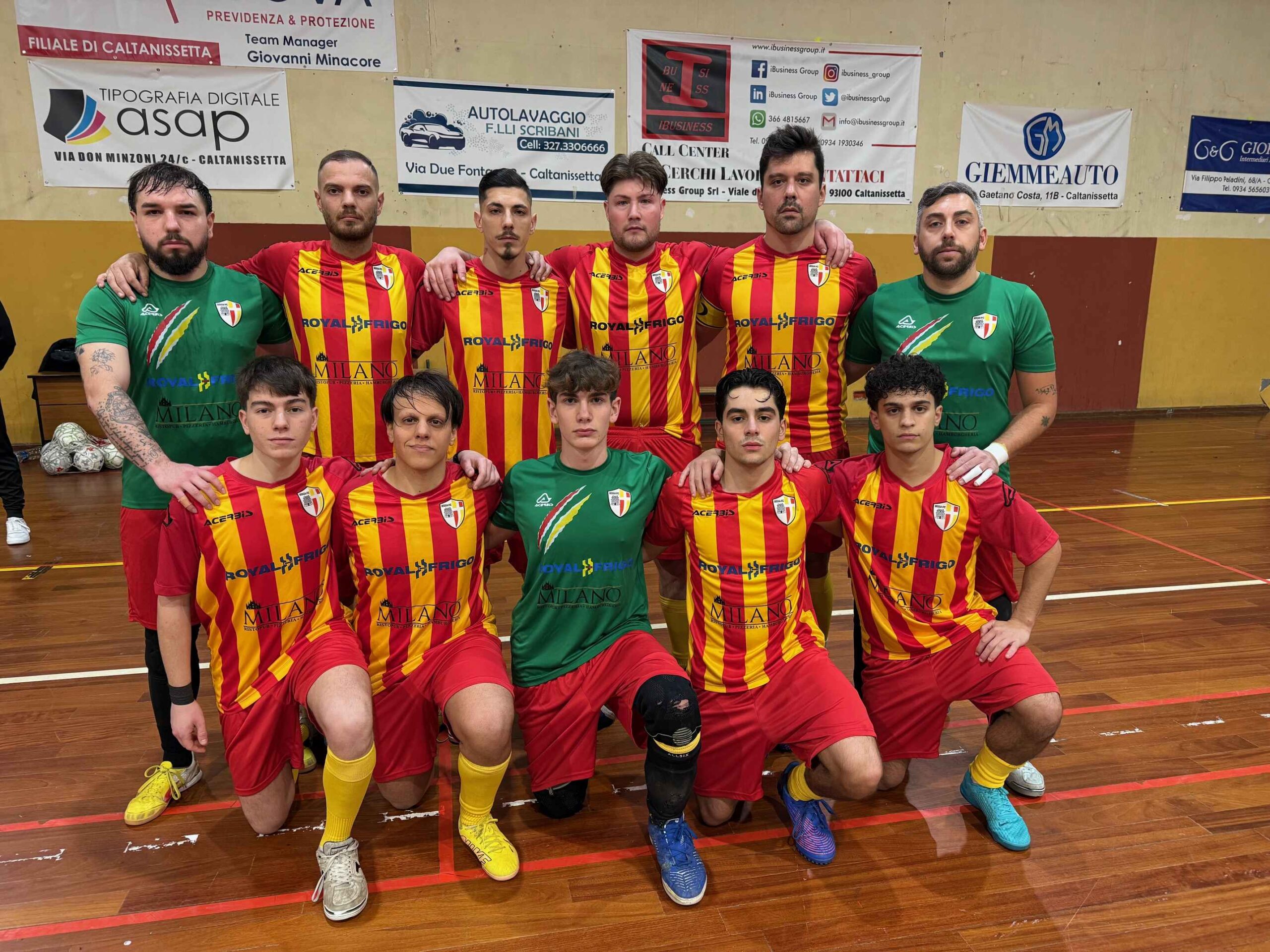 Calcio a 5. Al PalaMilan la Nissa FC Futsal s’impone 4-2 sul Branciforti: decisive le doppiette di Faulisi e Vincitore