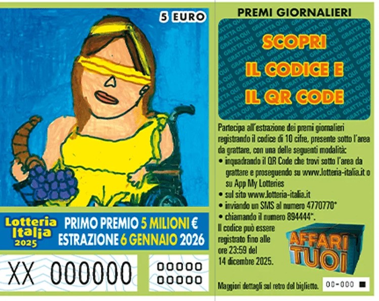 Lotteria Italia 2025, Sicilia: nessuna vincita milionaria, ma la Regione si consola con premi per oltre 300mila euro