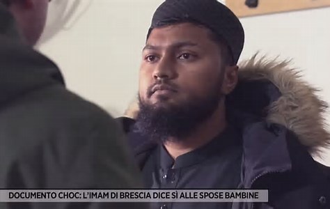 Spose bambine a nove anni, l’Imam di Brescia: “Se i genitori sono contenti si può fare”