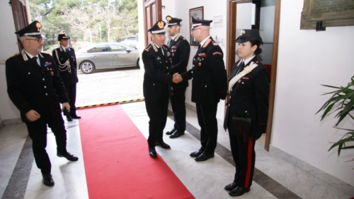 Caltanissetta, il Generale di Corpo d’Armata Claudio Domizi in visita al Comando Provinciale Carabinieri