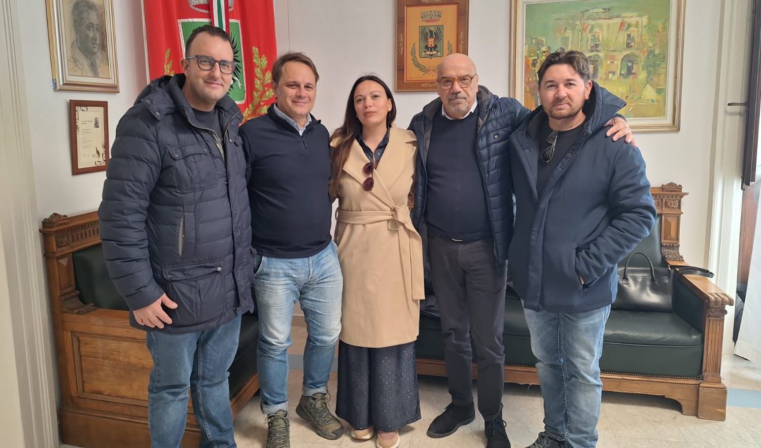 Niscemi, il presidente di Casartigiani Gela incontra il sindaco Conti: “Vicinanza e solidarietà al popolo niscemese”