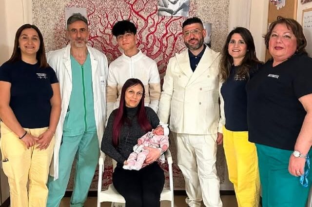 Undicesimo parto per una donna 33enne di Messina, il primo nel 2009: in famiglia 8 maschi e tre femmine