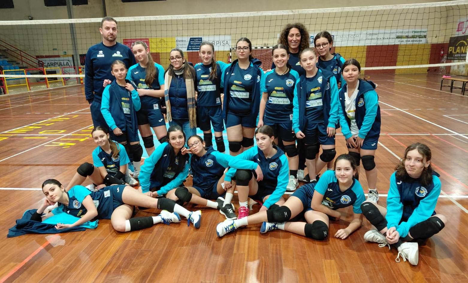 Pallavolo Under 14. Traina Albaverde sconfitta 0-3 all’esordio dalla Dinamica