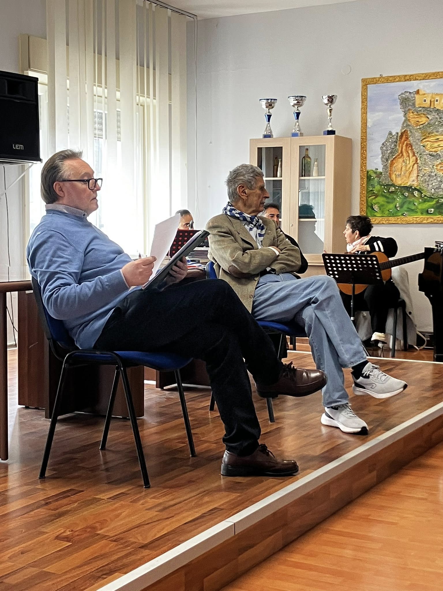 Al “Leonardo Da Vinci di Mussomeli presentato il libro di Guido Lorenzetti: “Altri siciliani testimoni di libertà”