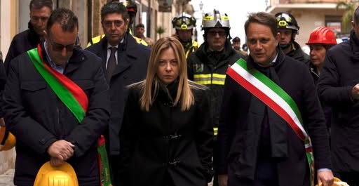 Meloni: “Oggi a Niscemi per dare risposte concrete, lo Stato c’è”