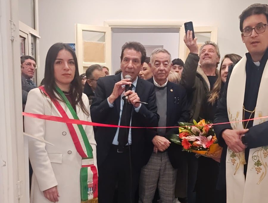 Sommatino. Inaugurata la nuova “Casa del Suono, della Musica e del Canto” nel palazzo del Vecchio Municipio