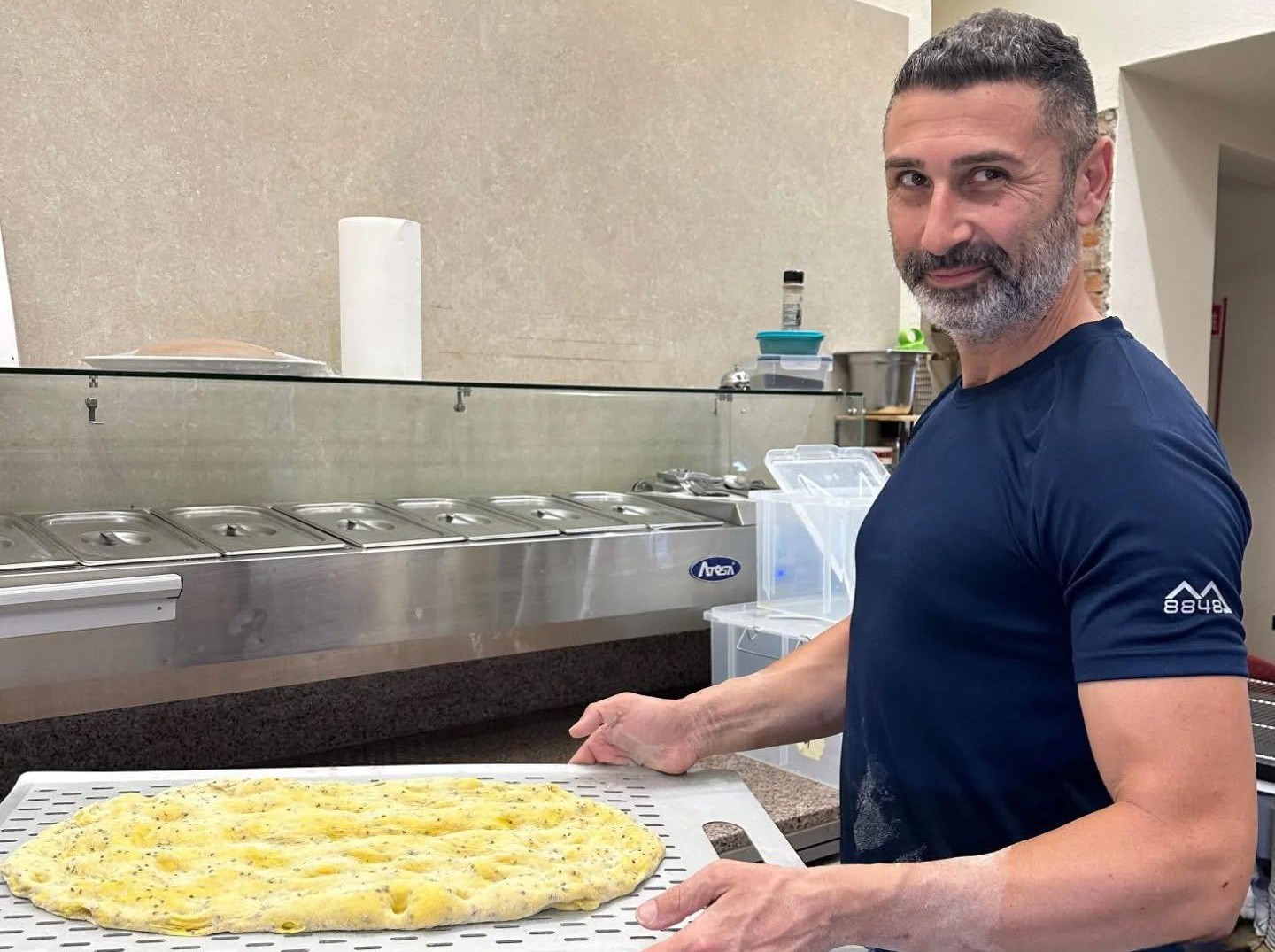 Sommatino. Filippo Volpe nell’area Pizza al Festival di Sanremo: i complimenti del sindaco Salvatore Letizia