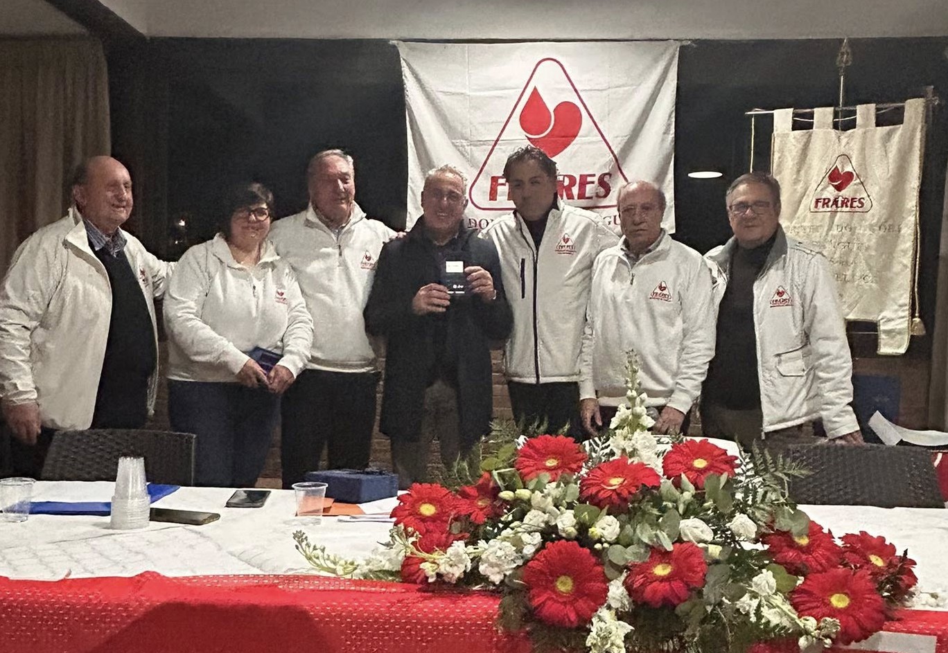 Mussomeli, Assemblea  Fratres approva bilancio 2025. Tanti i premiati fra cui Salvatore Lo Bue col traguardo di 75 donazioni.