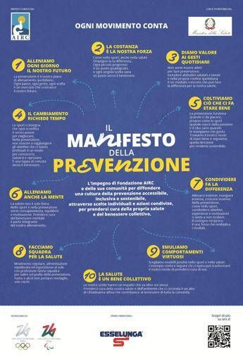 A Milano-Cortina il Manifesto della prevenzione: “Ogni movimento conta”