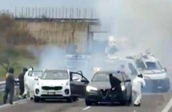 Brindisi, per l’assalto al portavalori caccia ad altri sei banditi in fuga