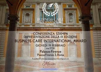 Business care international award, le eccellenze italiane che illuminano il mondo