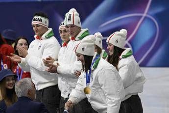 Da Fontana a Sighel, ecco il dream team d’oro nella staffetta mista di short track a Milano Cortina